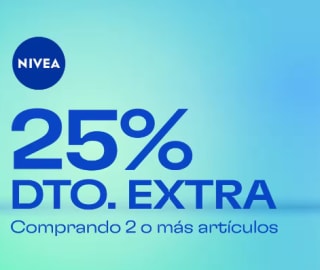 Nivea 25% EXTRA comprando dos o mas artículos