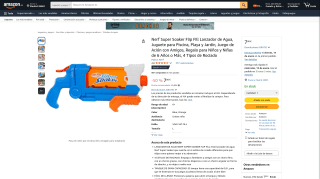 Nerf Super Soaker Flip Fill por 7€