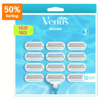 Gillette Venus Scheermesjes Classic 12 Stuks voor €19,99 bij de AH