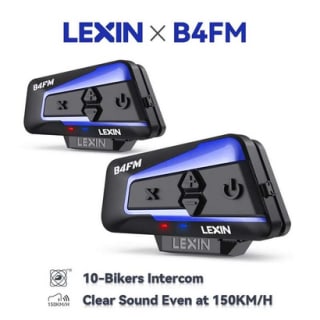 Lexin - B4FM-X Intercomunicador Moto para Casco de Motocicleta por 66,49€