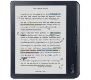 Kobo Libra Colour Zwart voor €199 met Bol select