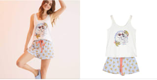 Pijama corto tirantes 100% algodón Pantera Rosa por 9,99€