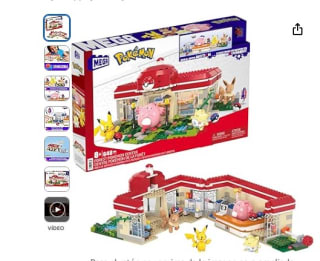 Mega Construx Pokémon Centro Pokemon en el Bosque por 32,99€