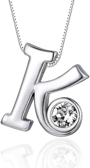 CRYSLOVE Collares Iniciales A-Z por 19,82€