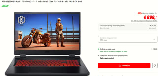 ACER NITRO 5 AN517-55-501Q - 17.3 inch - Intel Core i5 - 16 GB - 512 GB - RTX 3060 voor €899 bij de MediaMarkt