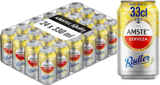Pack 24 latas Amstel Cerveza Radler por 8,97€