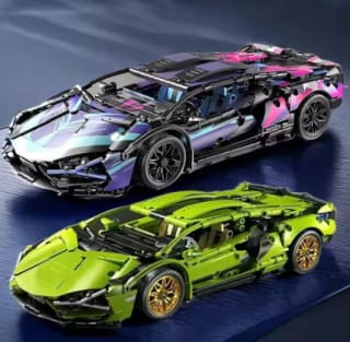 Elektrische RC Auto Constructie Speelgoed 1280-delig voor €12,22 bij Aliexpress