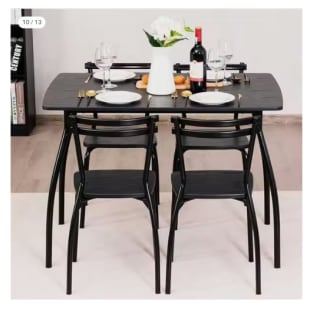Conjunto de Mesa + 4 sillas Cook por 74.99€