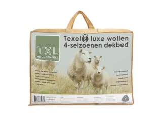 TXL Comfort Texels Wol 4-seizoenendekbed 240 x 220 cm voor €89,99 in de lidl webshop