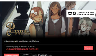 Descarga gratis el juego Pitstop in Purgatory desde itch