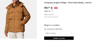 Chaqueta de mujer Longhorn Ridge™ Insulated Columbia por 99.99€