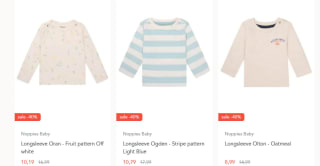 40% korting op alles in de sale bij Noppies