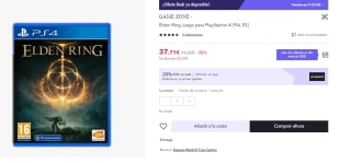 Juego PS4 Elden Ring por 26.4€