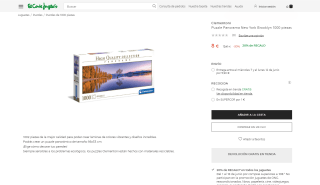 Recopilación de puzzles de 1000 piezas marca por 8€