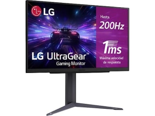 Monitor gaming LG UltraGear 27GS75Q-B, 27" QHD, 180 Hz, 1 ms por 168,30€