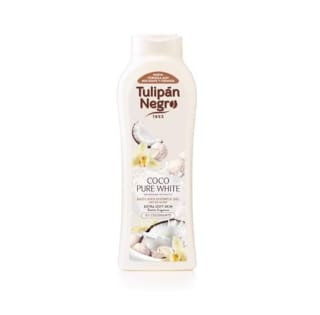 4 x Tulipán Negro Gel de Baño Coco Pure White o Candy Fantasy 650 Mililitros por 4,86€