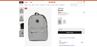 Recopilacion mochilas marca Defacto por 9,90€