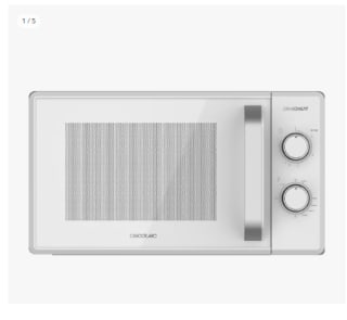 Microondas Cecotec Grandheat 3120 20L por 48,64€