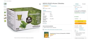 Recopilación de infusiones ship por tan sólo 0,90€