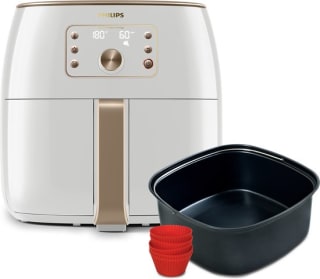 Philips Airfryer XXL Smart Sensing Premium Wit HD9870/20 + Bakvorm voor €179 bij Bol