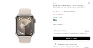 Apple Watch Series 9 41mm por 399€