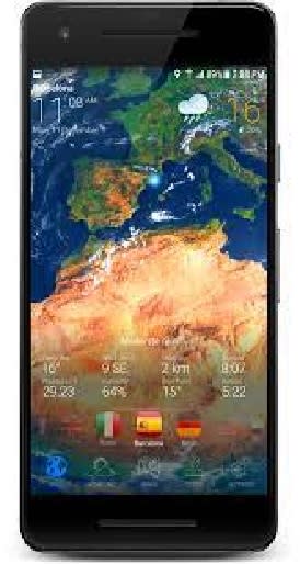 Gratis android 3d earth pro weer app