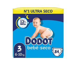 Pañales Bebé DODOT ACTIVITY por 37,60€