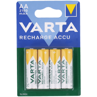 Varta AA oplaadbare batterijen 4 stuks voor €3,99 bij de Action