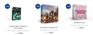 Tot 75% korting op bordspellen bij Boardanddice