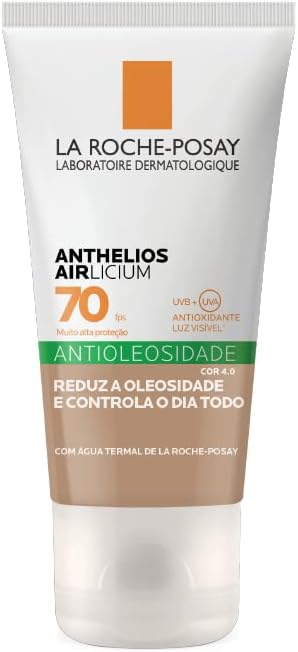 Protetor Solar Facial Anthelios Airlicium, Fator70 LA Roche-Posay de 40g - R$ 73,90