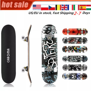 Monopatín de cuatro ruedas para niños por 16,05€