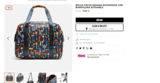 bolsa fin de semana de Misako por 15€