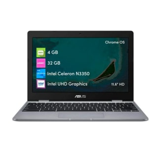Notebook Chromebook Asus Celeron 4Gb 32Gb 11.6"" por $129.990