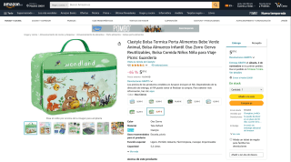 Bolsa Térmica Porta Alimentos Bebé por 5,97€