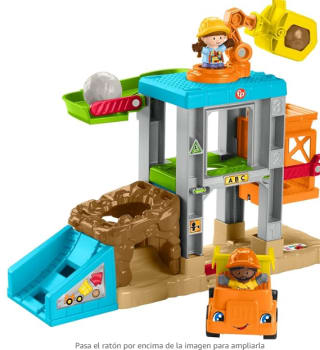 Fisher-Price Little People Aprende construcción Muñecos con accesorios de juguete por 23,98€