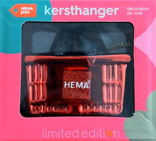 Gratis limited edition HEMA-mandje Kerstbal