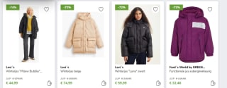 Tot 80% korting op Levi’s winterjassen bij Limango