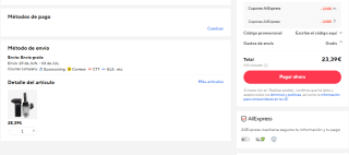 Soplador Electronica con Accesorios para Aspirar 240W por 23,39€ Soplador solo por 18,59€