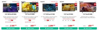 10% EXTRA descuento en Televisores Sony preciazos