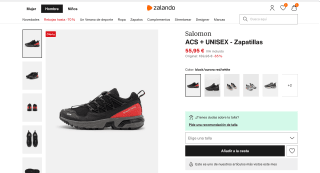 Salomon ACS + UNISEX por 55,95€