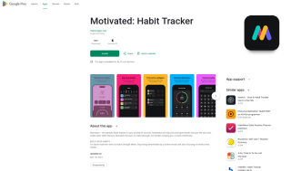 Motivado Rastreador de hábitos Android Gratis