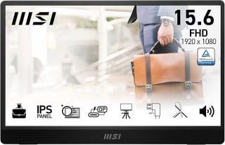 MSI Pro MP161 E2U draagbare 15.6" monitor voor €99,99 bij Amazon