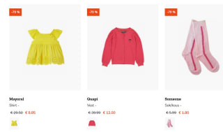 70% korting op de zomer collectie bij Happybee