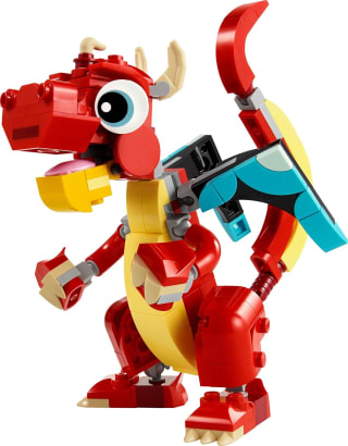 LEGO Creator 31145 Rode draak voor €5,99 bij Amazon