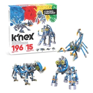 K'Nex Cyborg Creatures 15 Modellen, 196dlg. voor €15 bij Lobbes