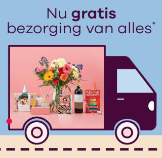 Gratis verzending van alles bij Greetz