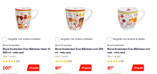 3+1 gratis op alles van blond Amsterdam bij Bol