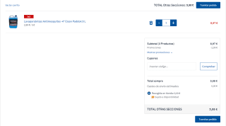 Pack 3 Lavaparabrisas Antimosquitos -4º Clean Paddok 5 L por 5,98€