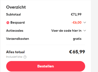 Lefant M210 Pro Robotstofzuiger voor €65,99 dmv code bij Aliexpress