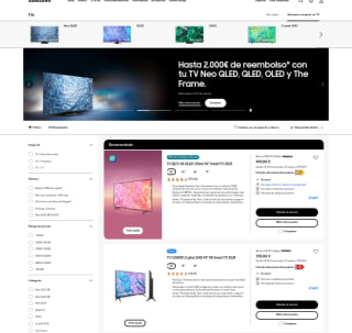 Código 11% Descuento TV Samsung en tienda oficial